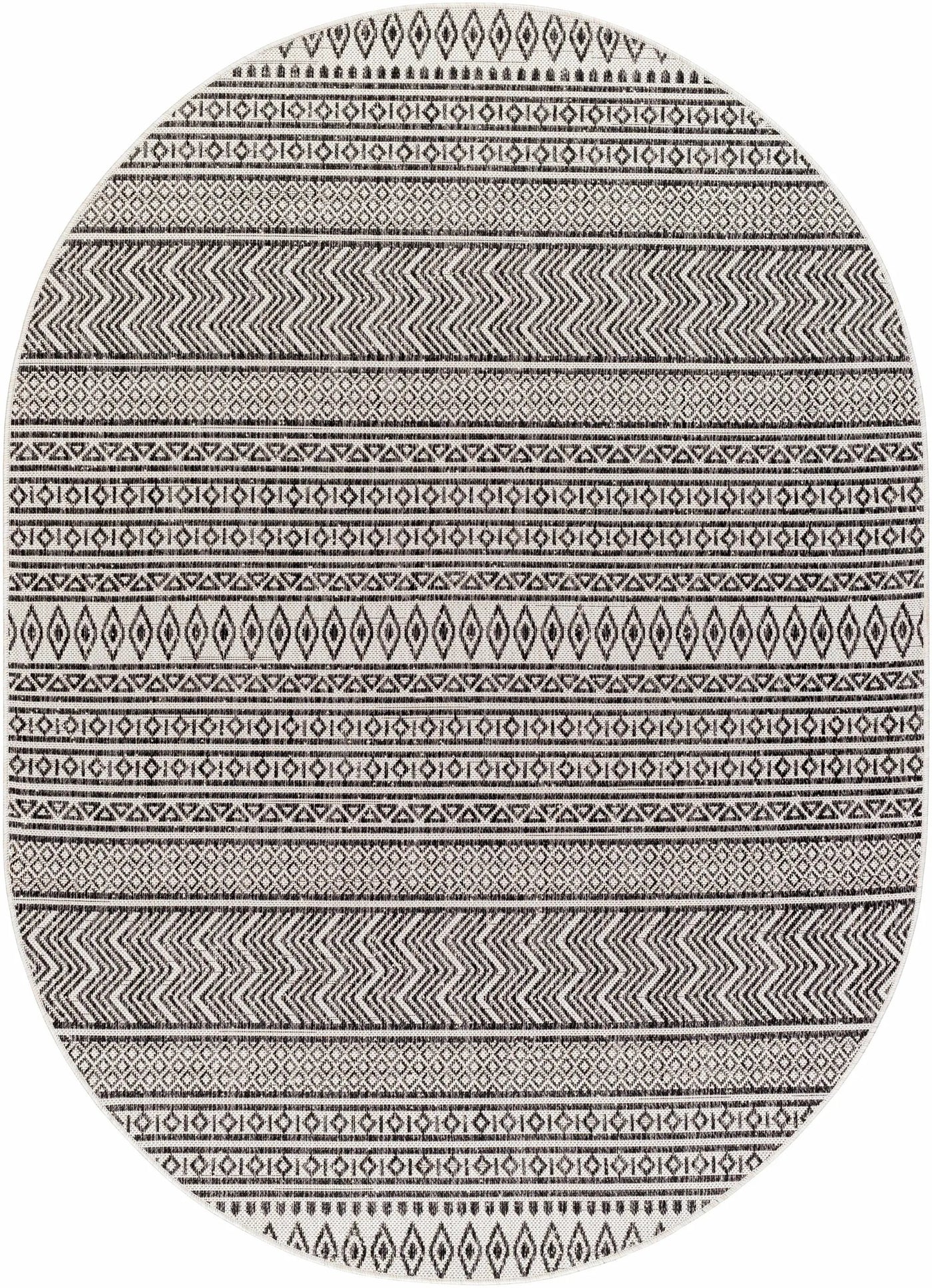 Imboden Black&White Outdoor Rug by Boutique Rugs