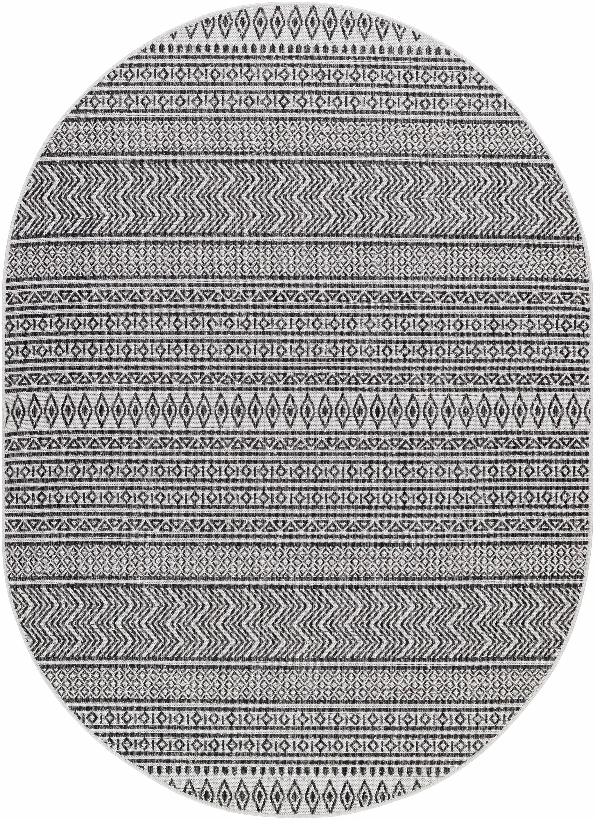 Imboden Black&White Outdoor Rug by Boutique Rugs