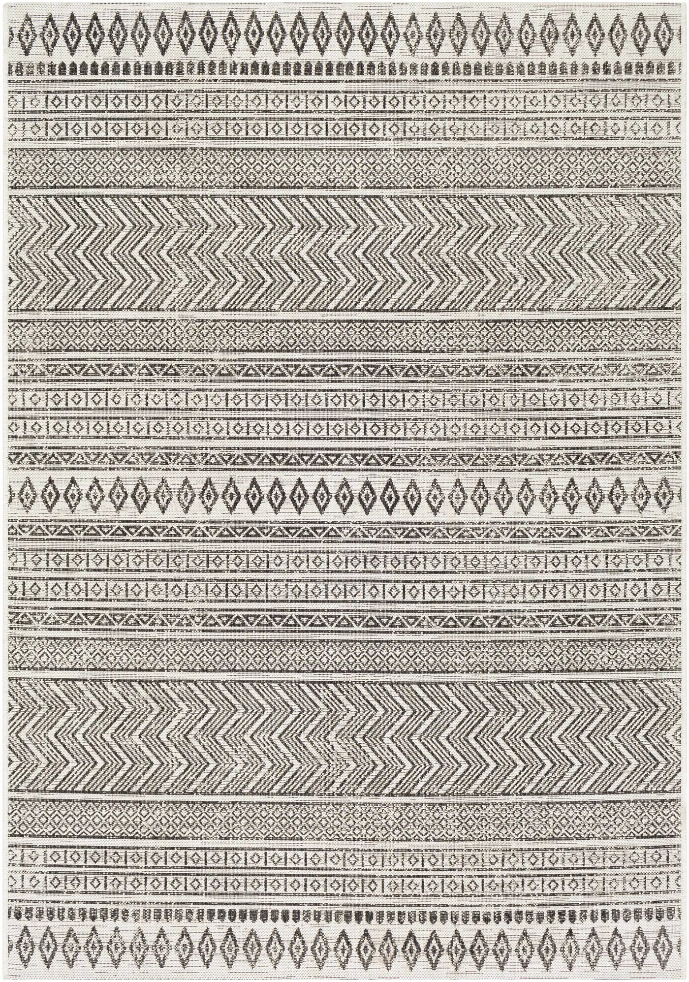 Imboden Black&White Outdoor Rug by Boutique Rugs