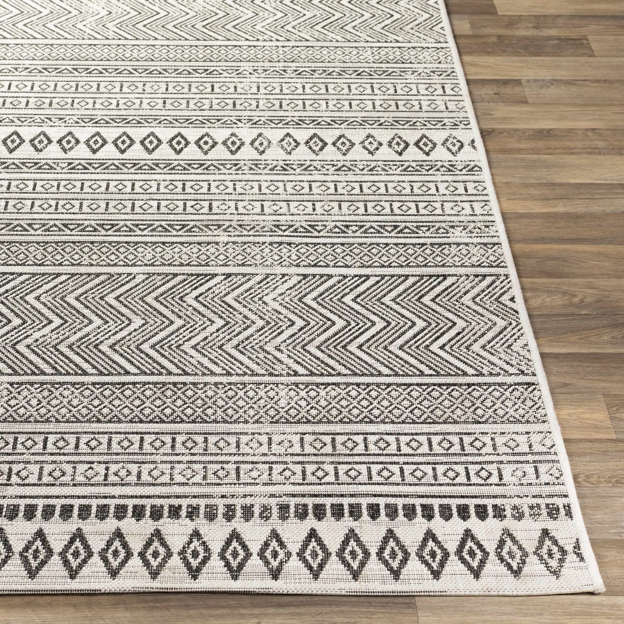Imboden Black&White Outdoor Rug by Boutique Rugs