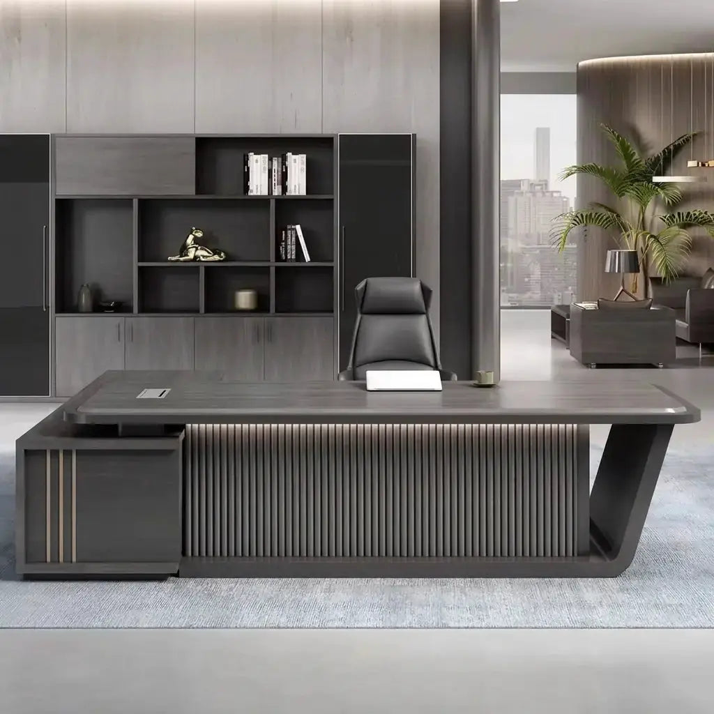 Sterling · Modern Executive L-Shaped Desk by Arc Grove