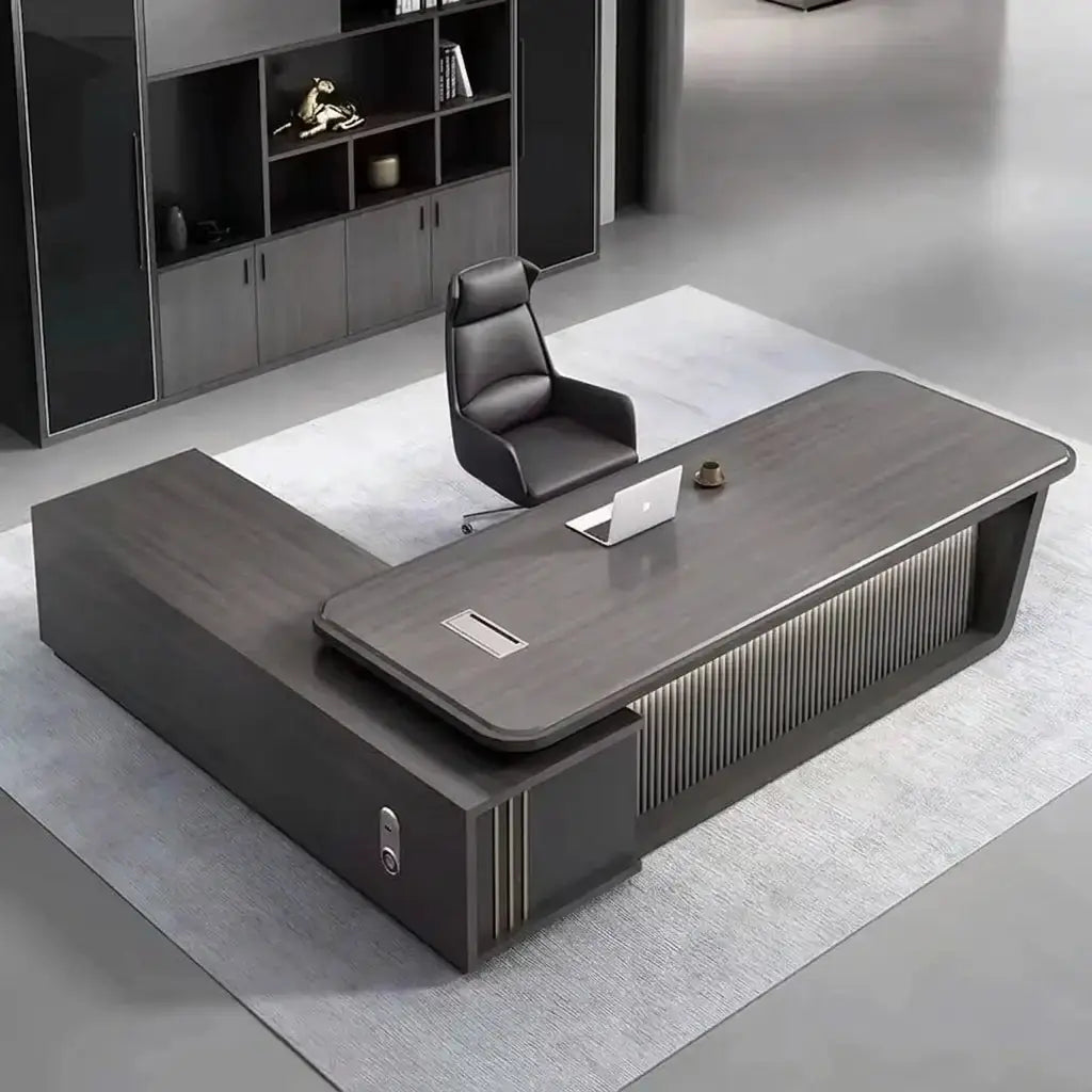 Sterling · Modern Executive L-Shaped Desk by Arc Grove