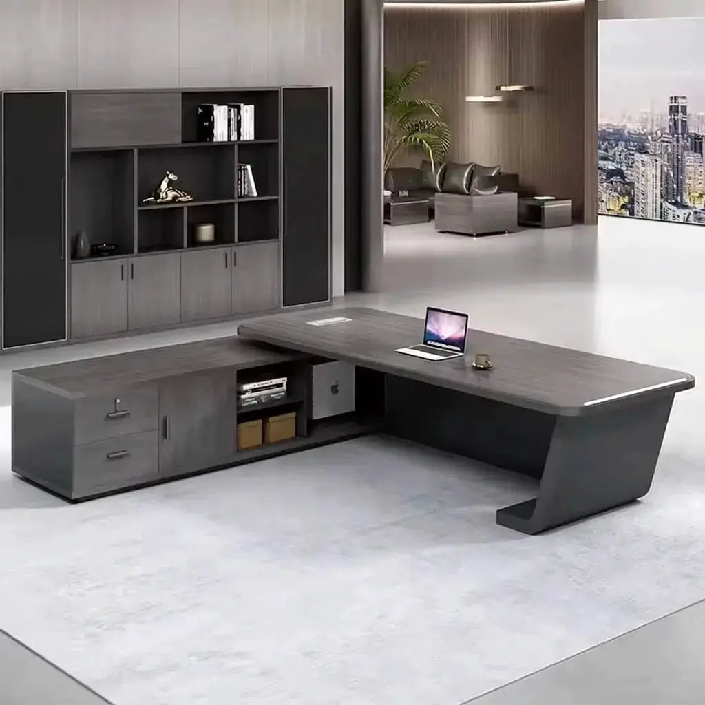 Sterling · Modern Executive L-Shaped Desk by Arc Grove