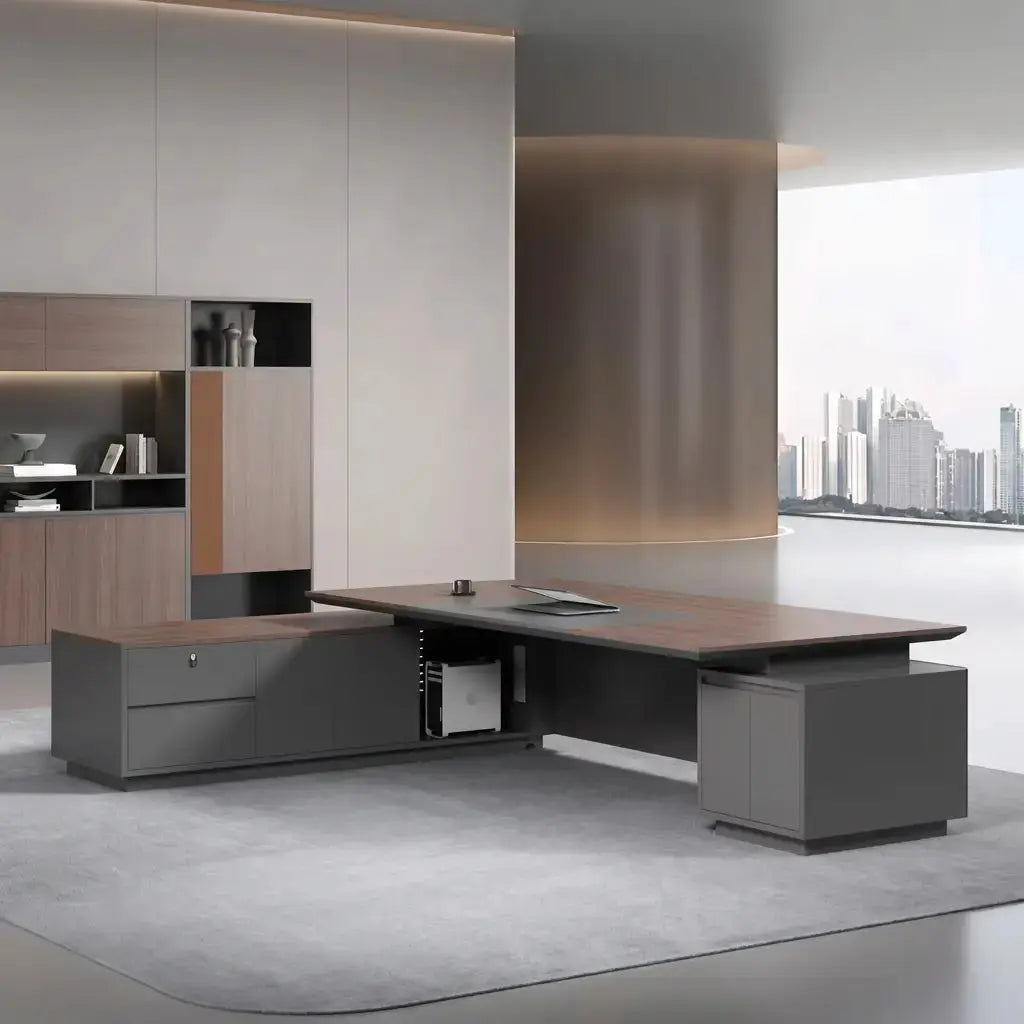 Alford · Modern L-Shaped Executive Desk by Arc Grove