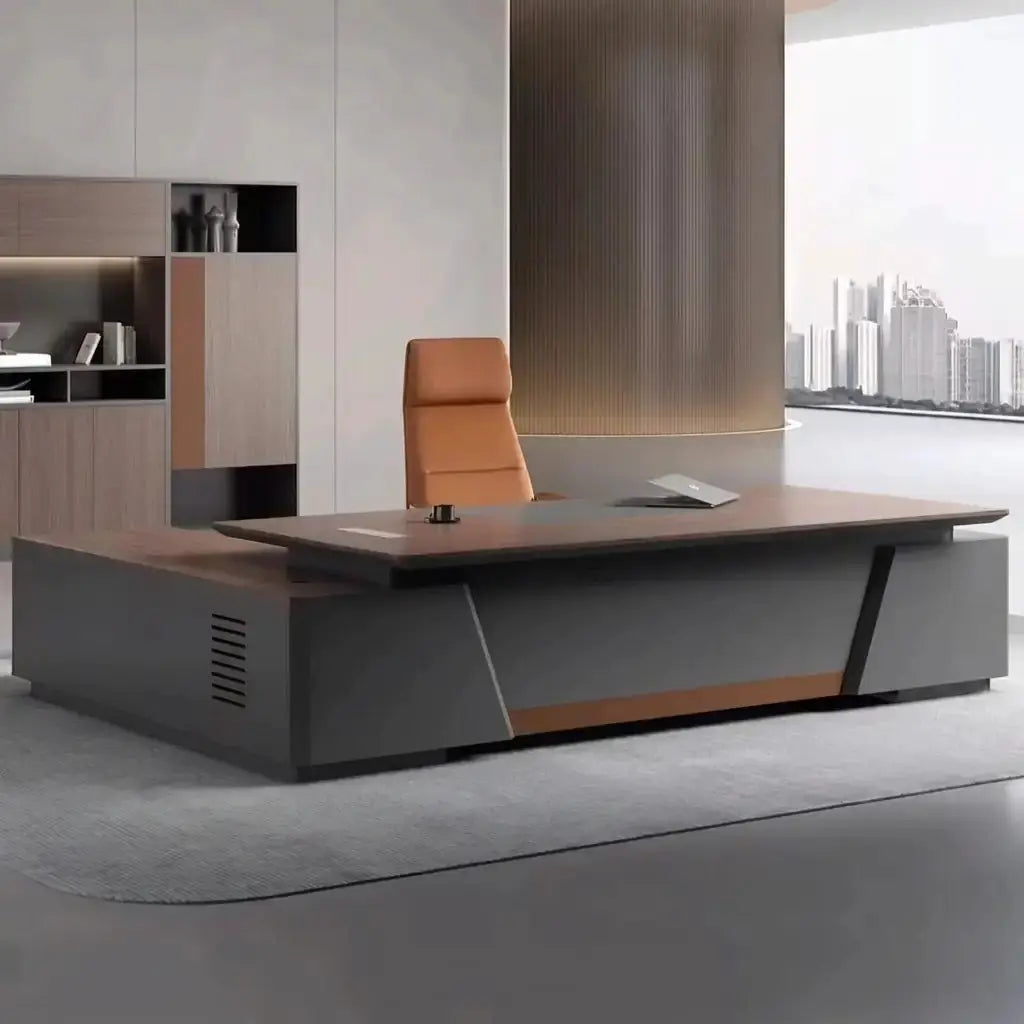 Alford · Modern L-Shaped Executive Desk by Arc Grove