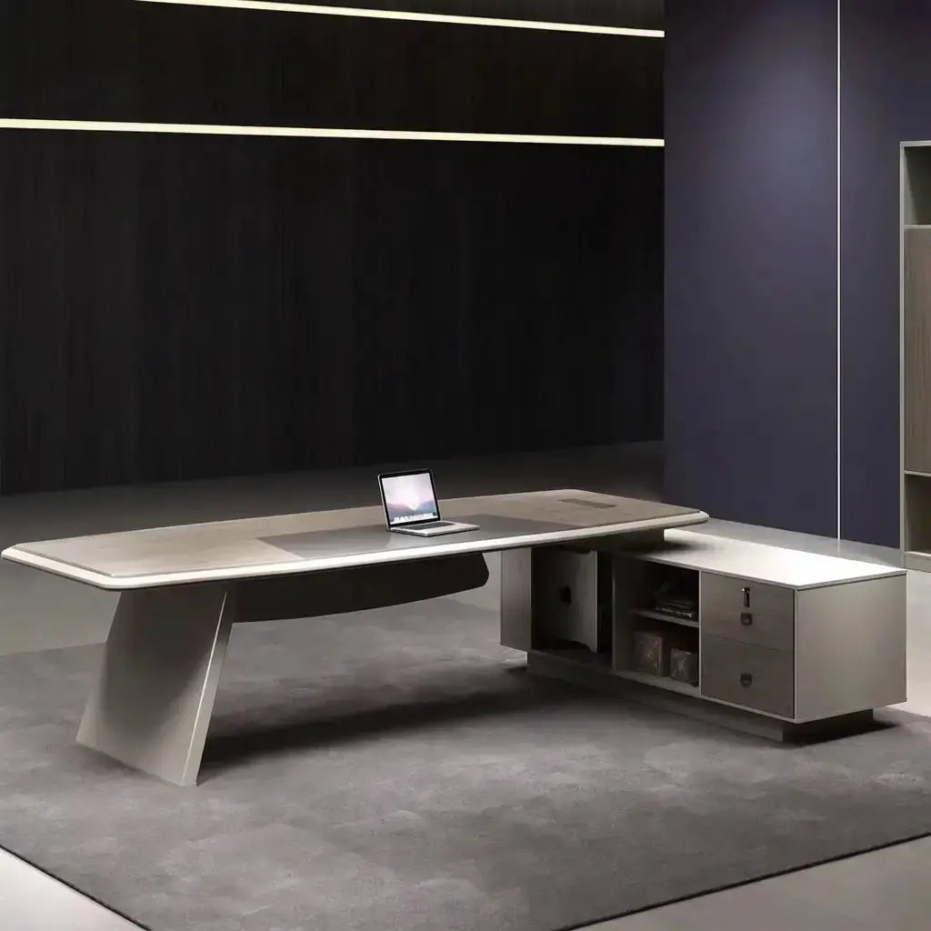 Corely · Modern L-Shaped Executive Desk by Arc Grove