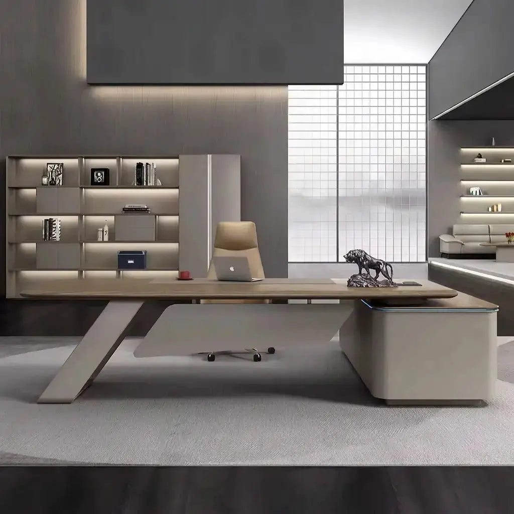 Laurier · Modern L-Shaped Executive Desk by Arc Grove