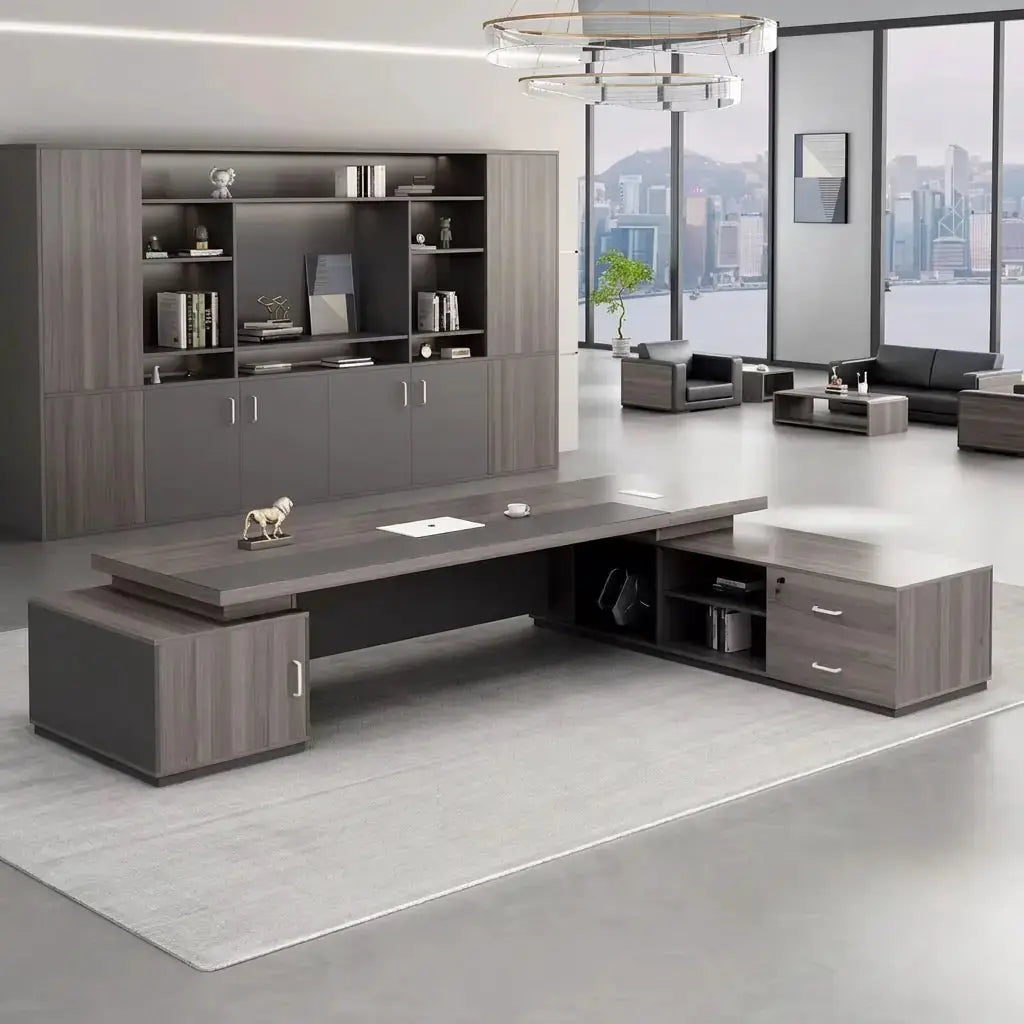 Eyer · Modern L-Shaped Executive Desk by Arc Grove