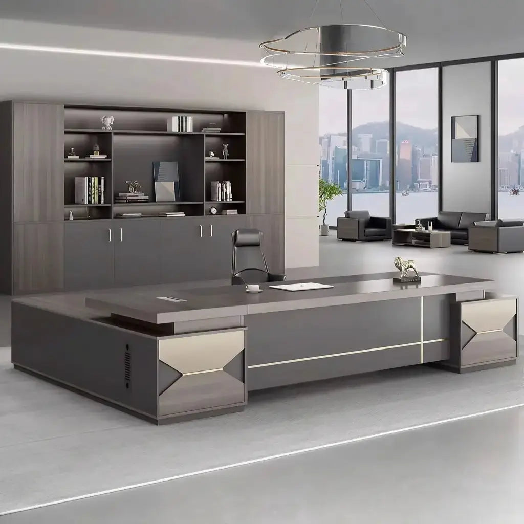 Eyer · Modern L-Shaped Executive Desk by Arc Grove