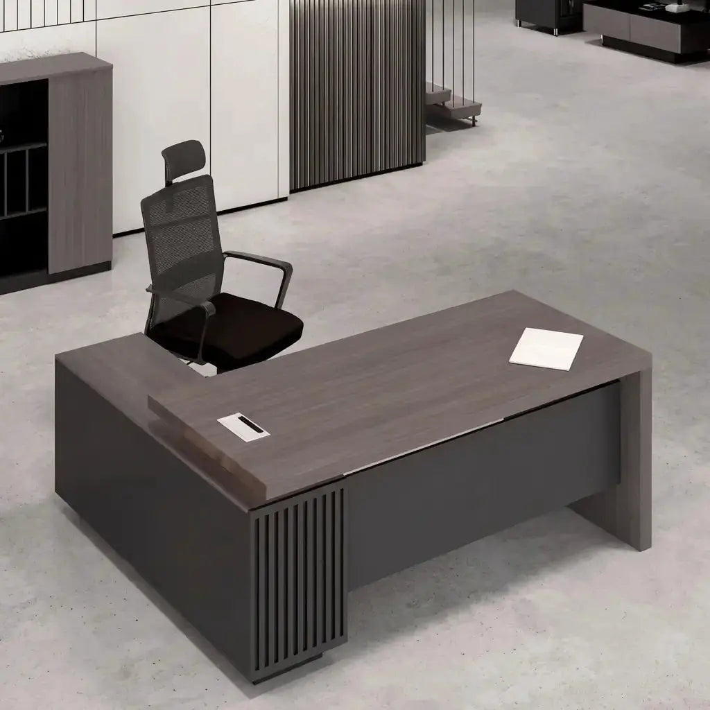 Mercer · Modern Executive L-Shaped Desk by Arc Grove