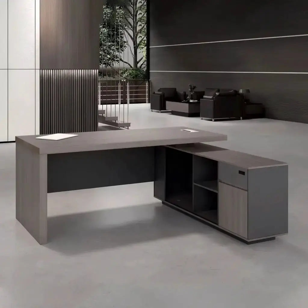 Mercer · Modern Executive L-Shaped Desk by Arc Grove