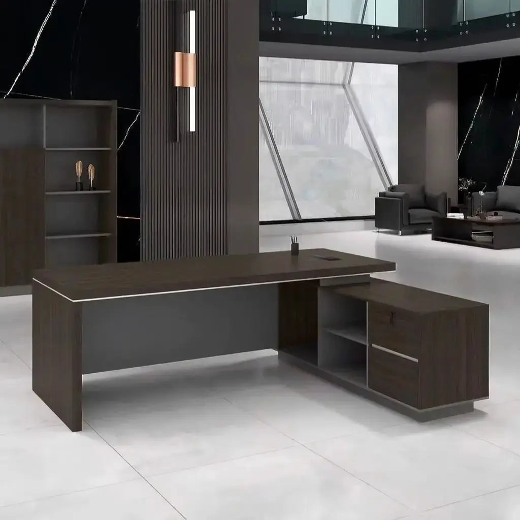Leeds · Modern Executive L-Shaped Desk by Arc Grove