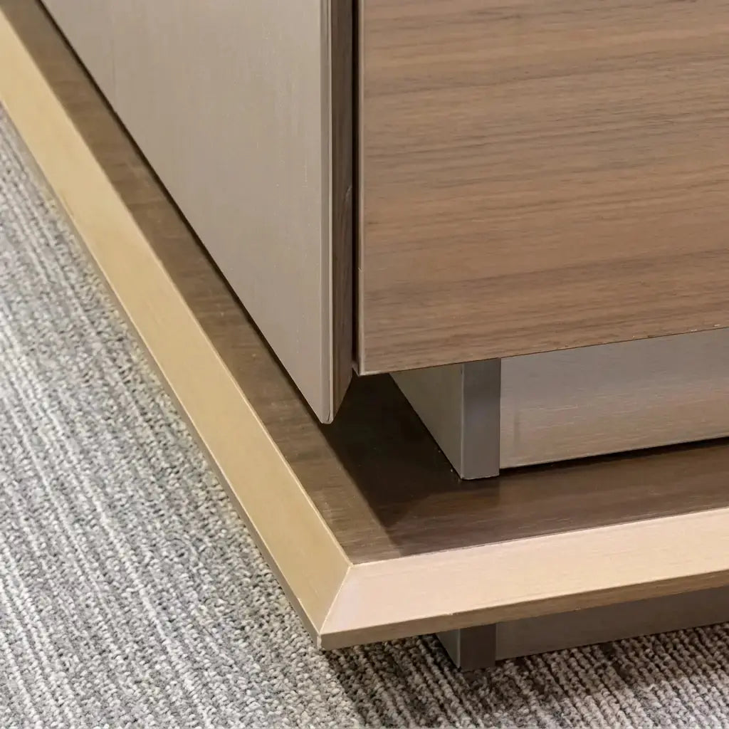 Aspen · Modern L-Shaped Executive Desk by Arc Grove