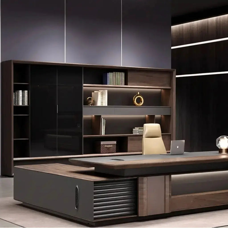 Chesham · Office Library Wall Shelves & Storage by Arc Grove