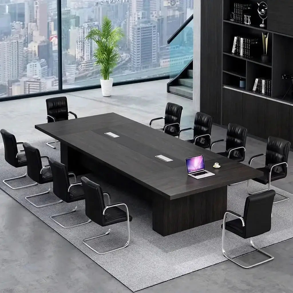 Hendley · Black Conference Room Table by Arc Grove