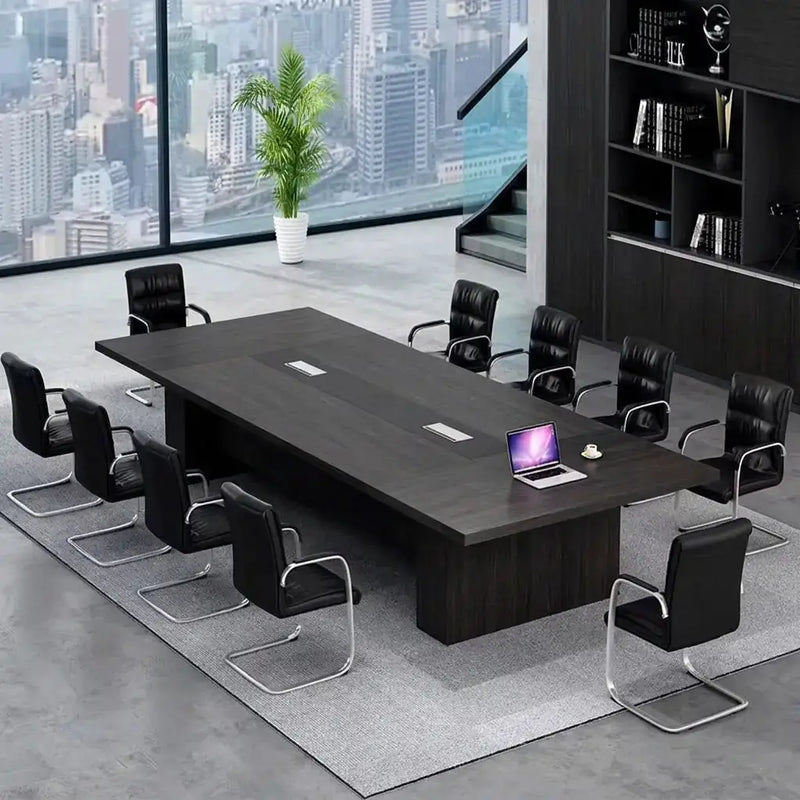 Hendley · Black Conference Room Table by Arc Grove