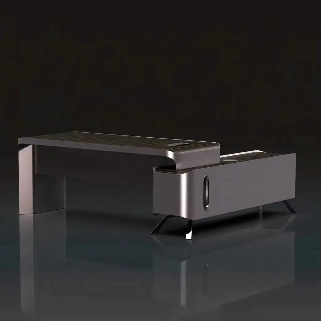 Conex · Luxury L-Shaped Executive Desk by Arc Grove
