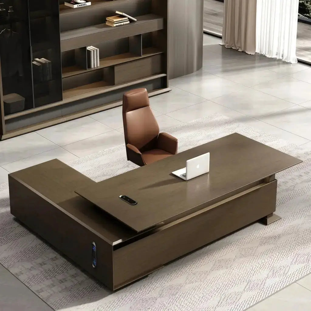 Atlee · Modern L-Shaped Executive Desk by Arc Grove