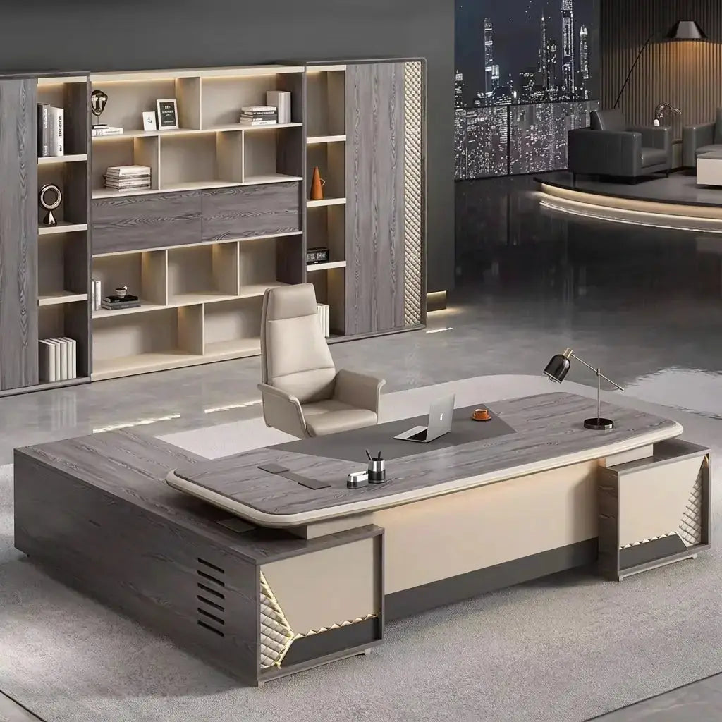 Fairwyn · Modern L-Shaped Executive Desk by Arc Grove
