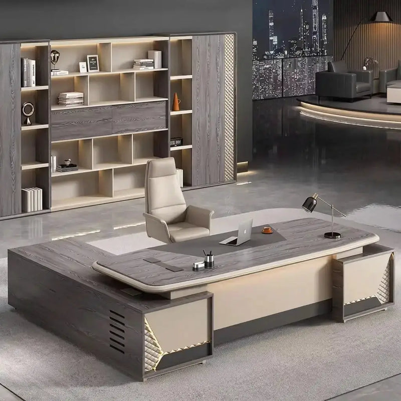 Fairwyn · Modern L-Shaped Executive Desk by Arc Grove