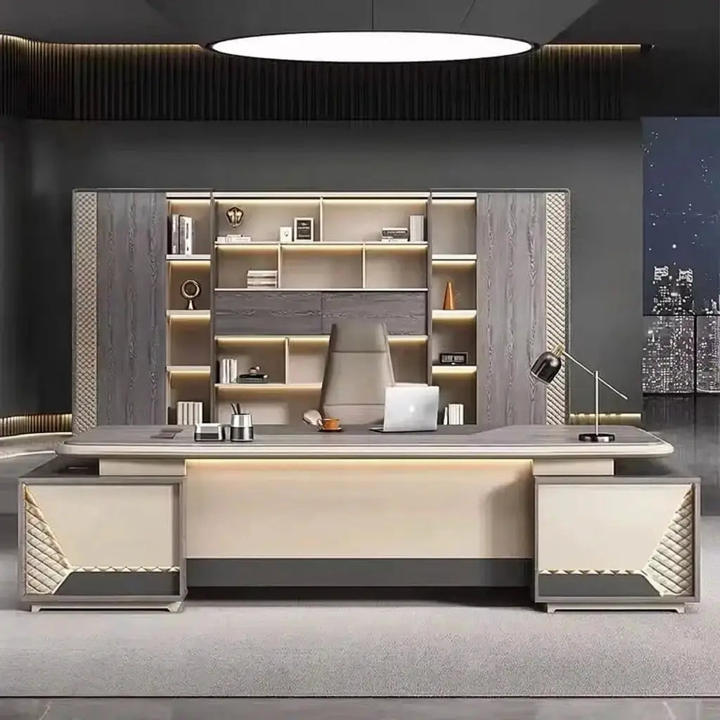 Fairwyn · Modern L-Shaped Executive Desk by Arc Grove
