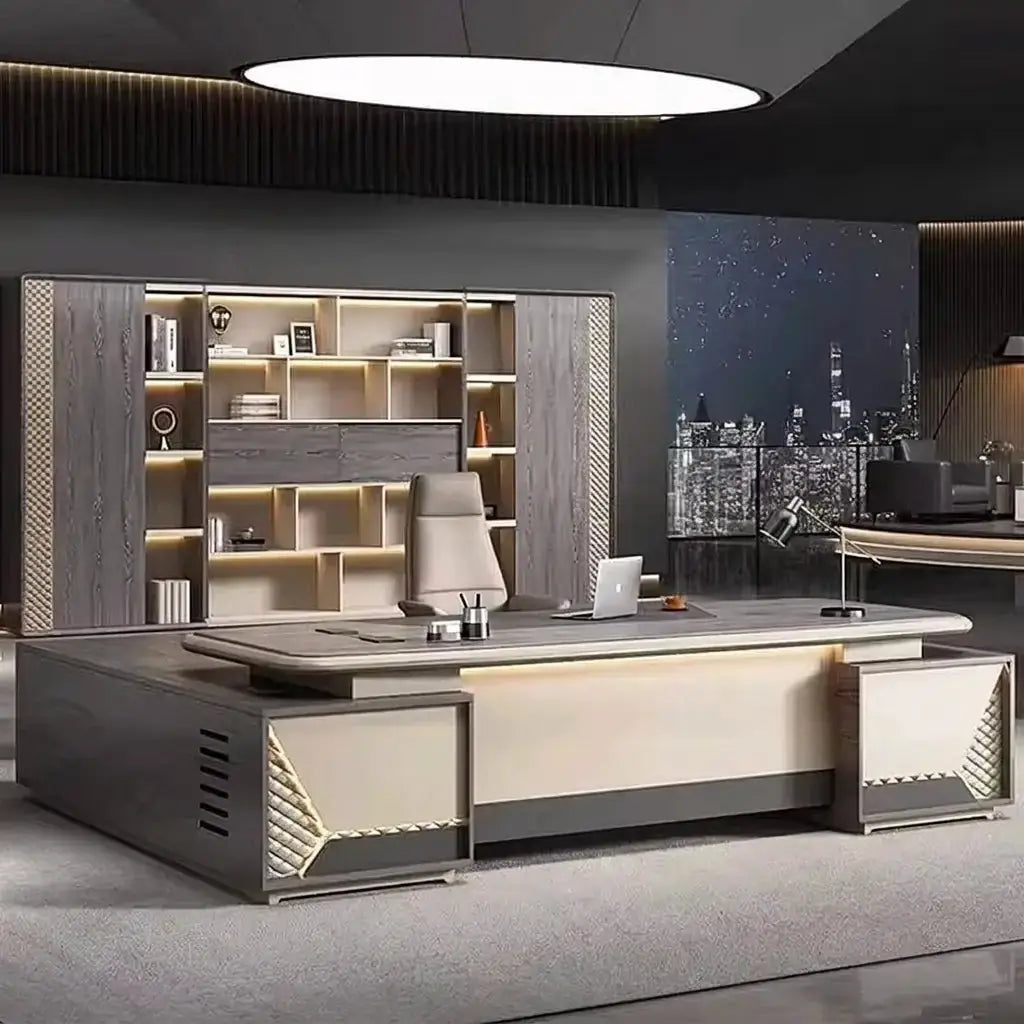 Fairwyn · Modern L-Shaped Executive Desk by Arc Grove