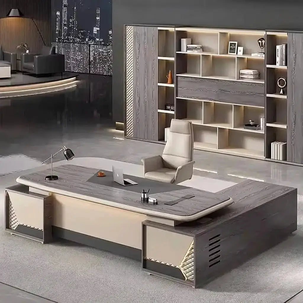 Fairwyn · Modern L-Shaped Executive Desk by Arc Grove