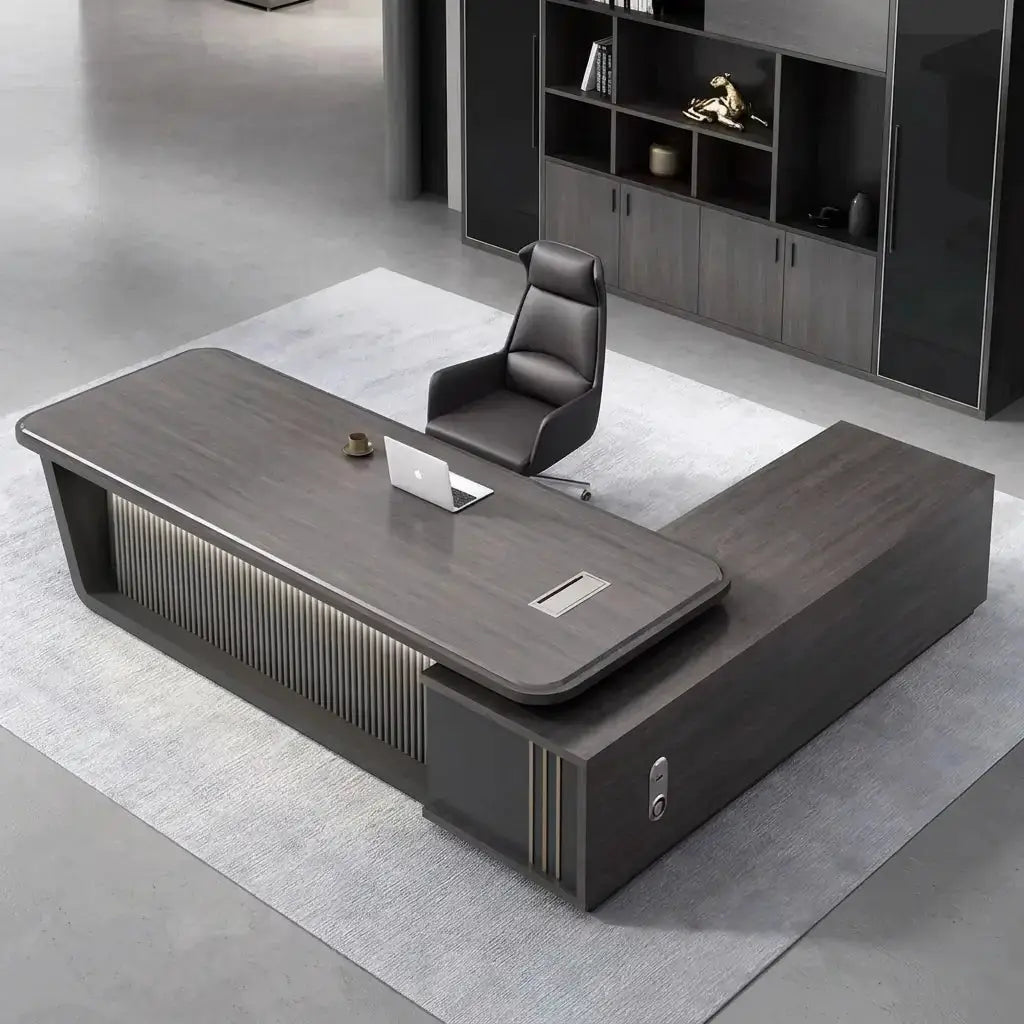 Sterling · Modern Executive L-Shaped Desk by Arc Grove