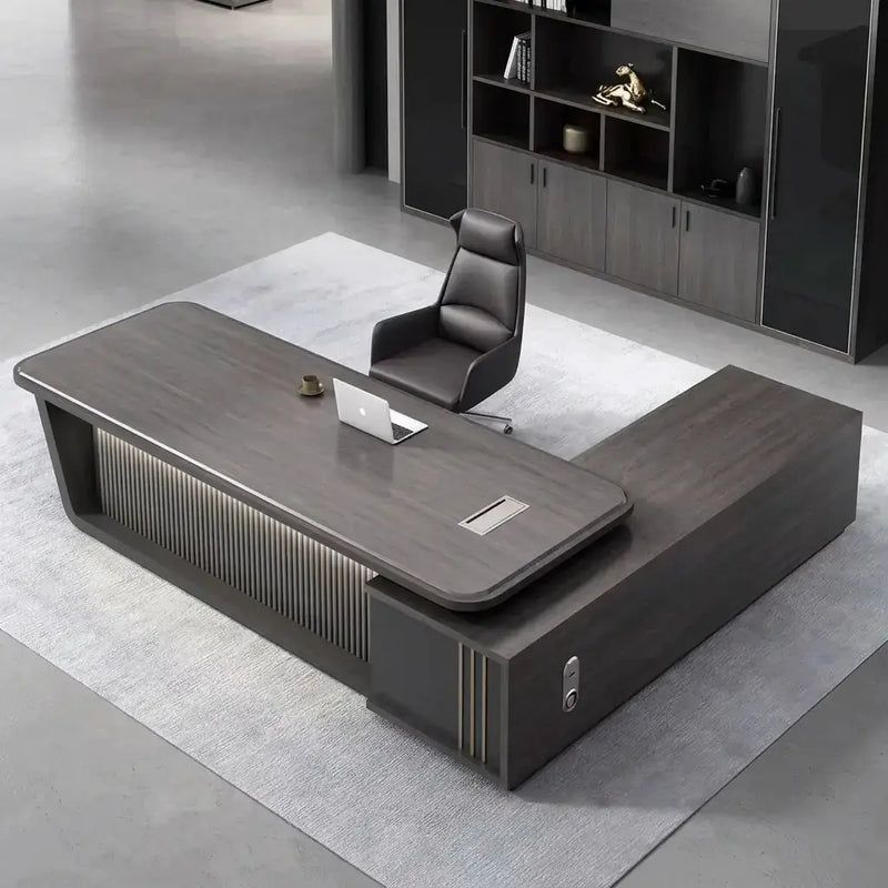 Sterling · Modern Executive L-Shaped Desk by Arc Grove