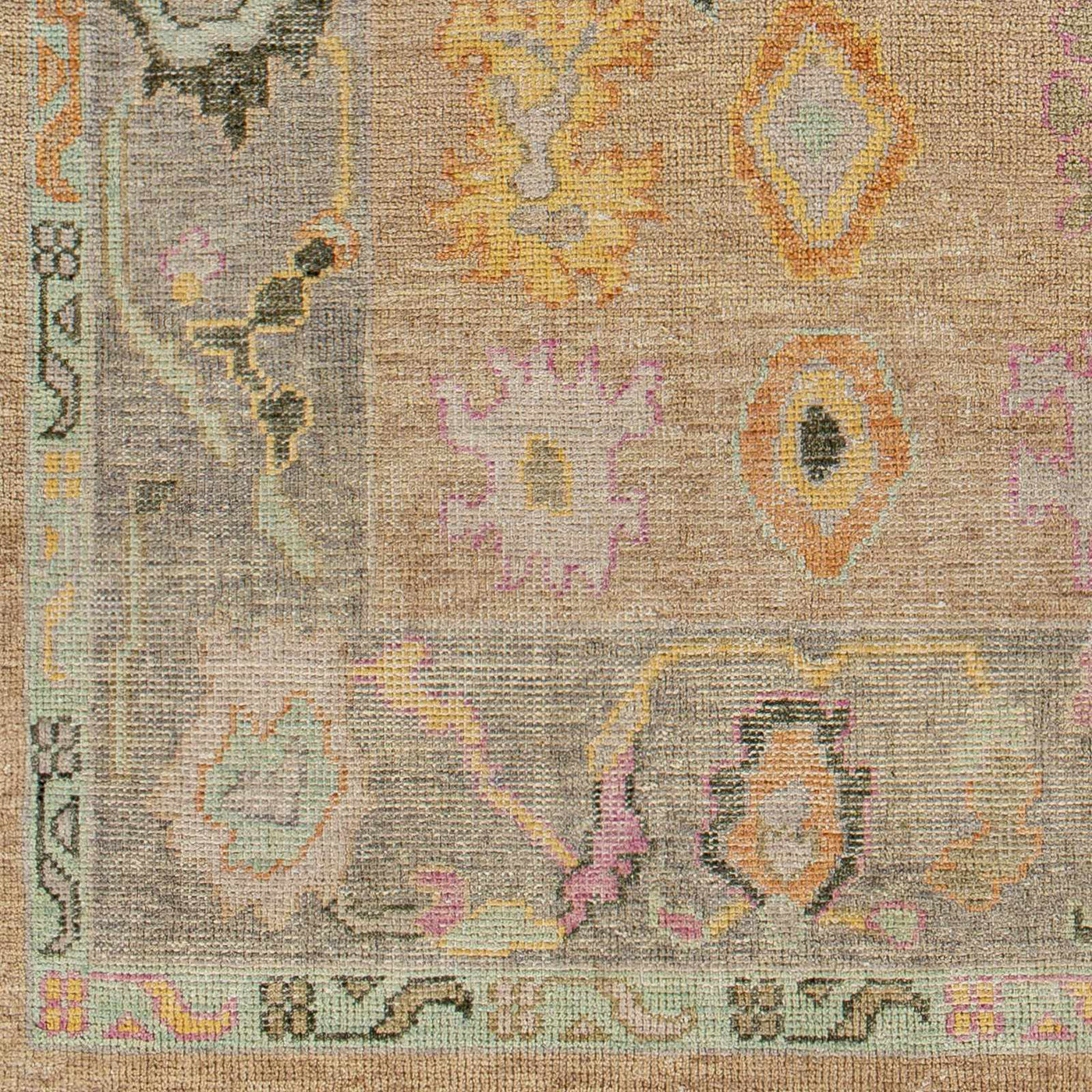 Ina Hand Knotted Wool & Cotton Area Rug - Clearance by Boutique Rugs