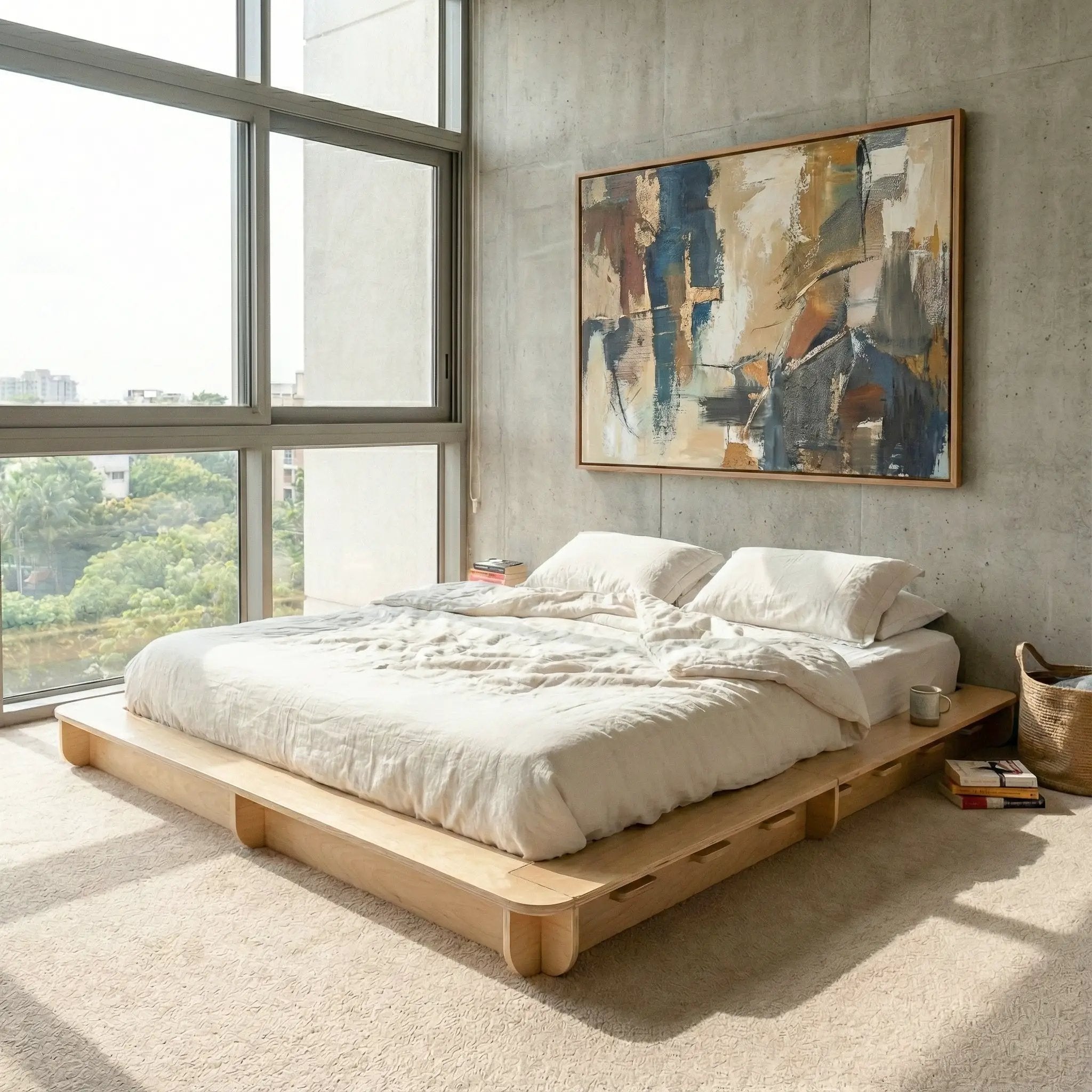 Bed Platform by Studio Furnis