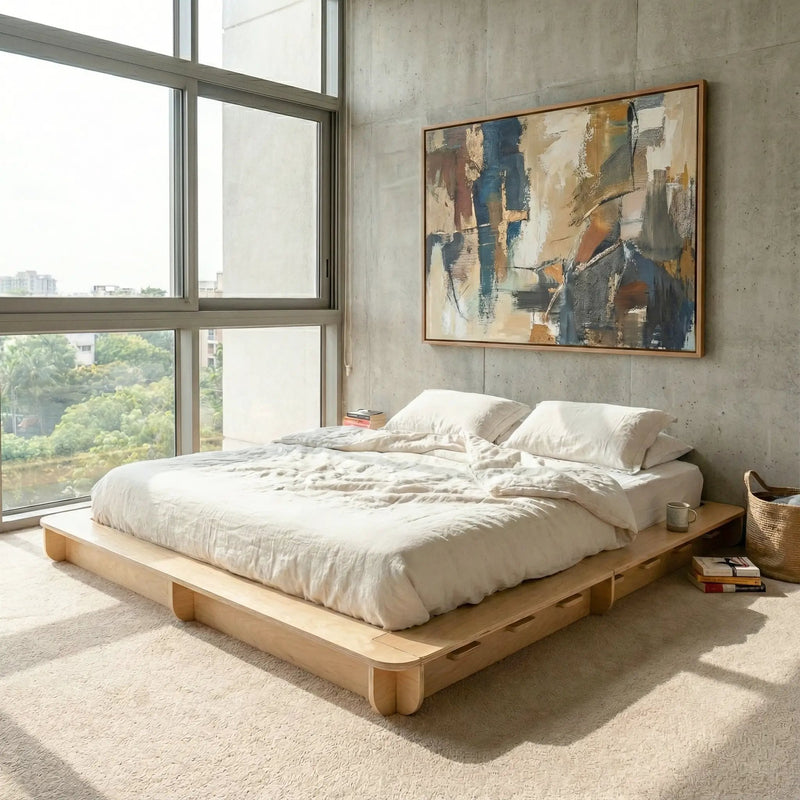 Bed Platform by Studio Furnis