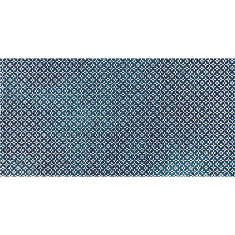 Indigo Ottoman Textile 2 Marble Tiles 2 3/4x5 1/2 Marble Ottoman Textile 2 3x12 Tiles
