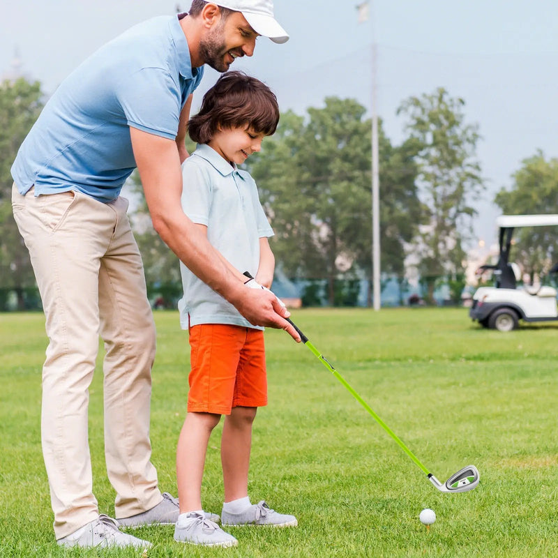 Individual Gold Club for Boys and Girls with Fiberglass Shaft and Headcover by DirectDeals