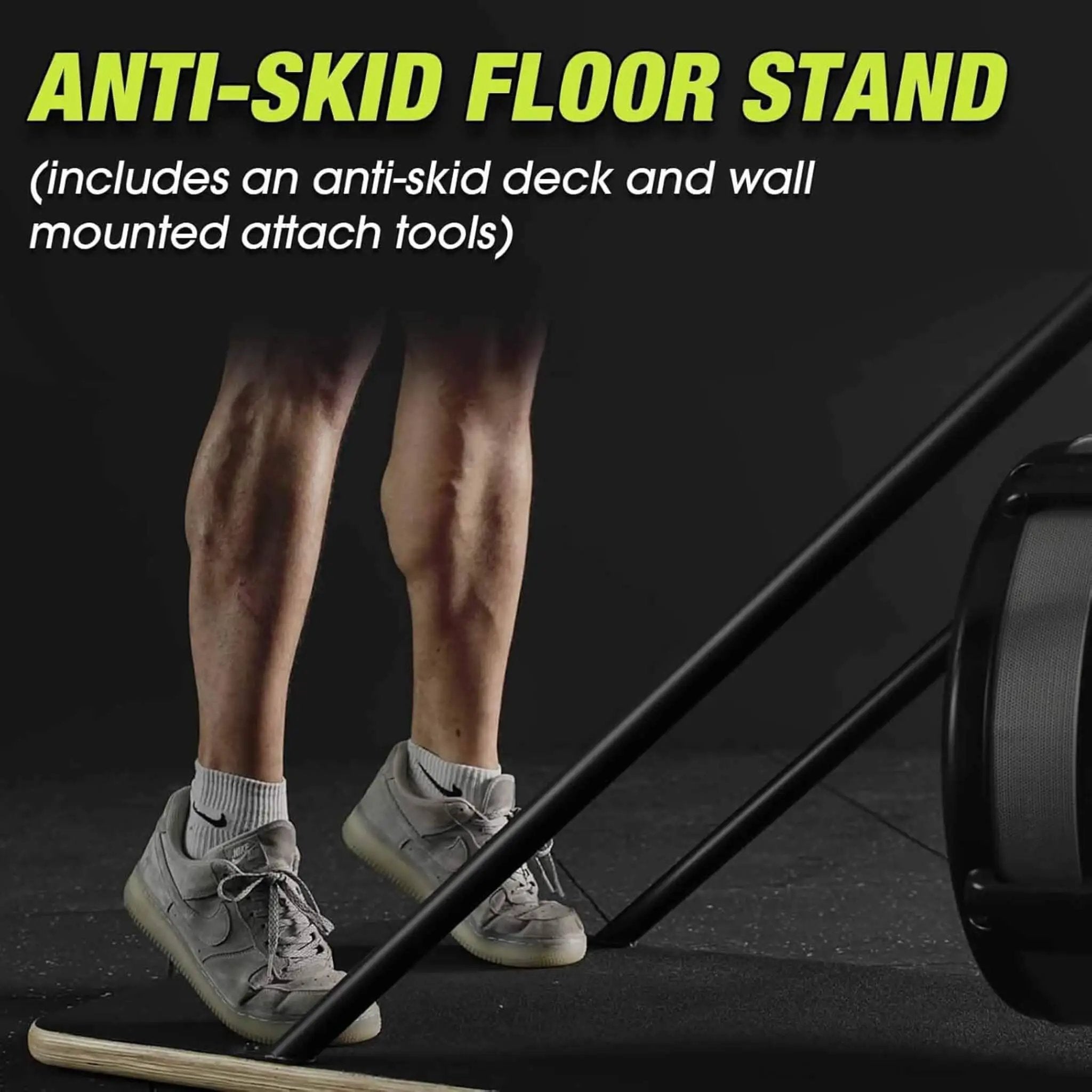 Rovix Premium Indoor Aerobic Ski Glider Training Exercise Gym Machine (SAK19564) by SAKSBY WHOLESALE