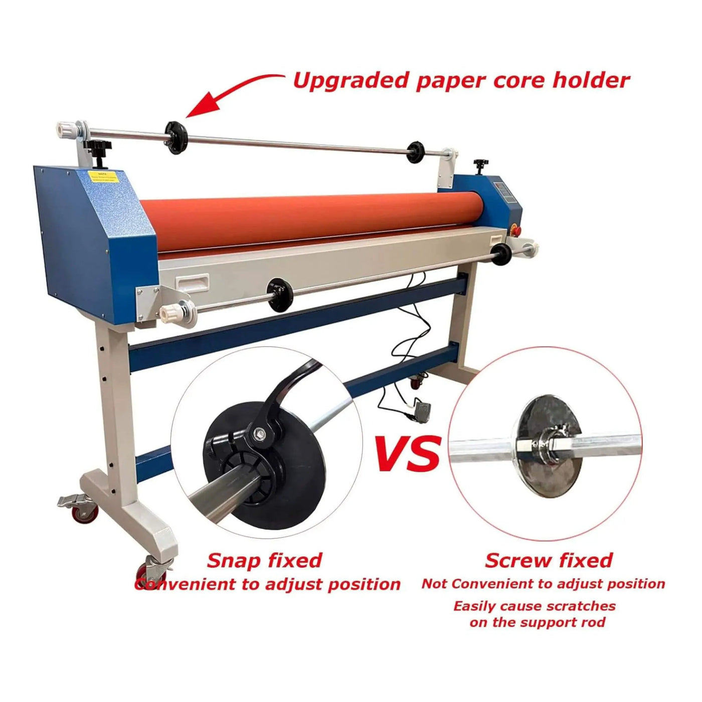 Heavy-Duty Industrial 110V Laminating Machine With Holder Rod (SAK68035) by SAKSBY WHOLESALE