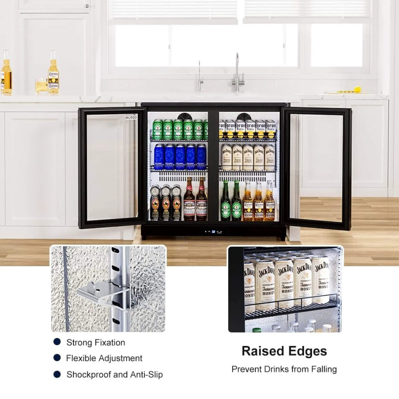 Industrial Freestanding Undercounter Beverage Refrigerator (SAK84019) by SAKSBY WHOLESALE