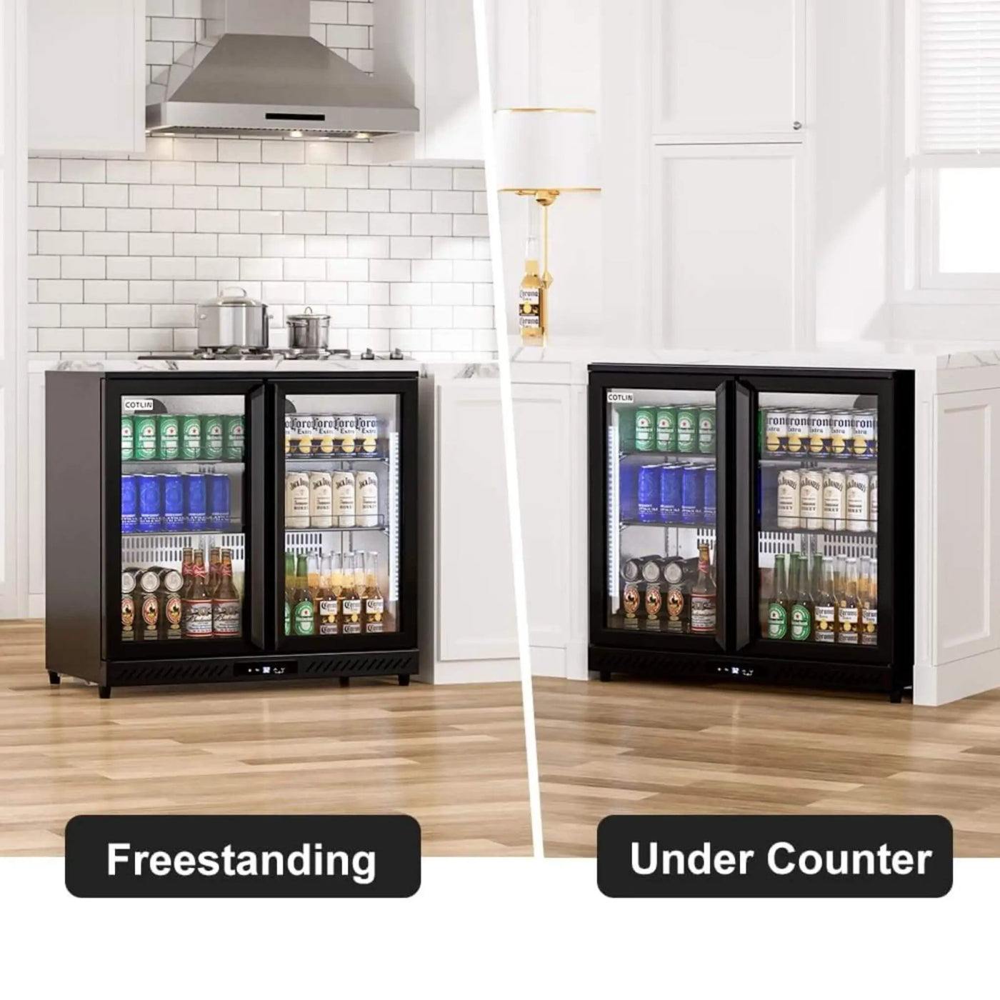 Industrial Freestanding Undercounter Beverage Refrigerator (SAK84019) by SAKSBY WHOLESALE