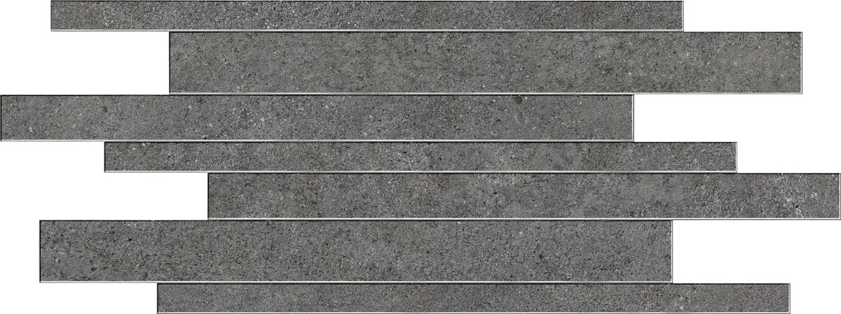 Infinity Cosmos Cove Base Stone Look Porcelain 6x12 by landmarkceramics