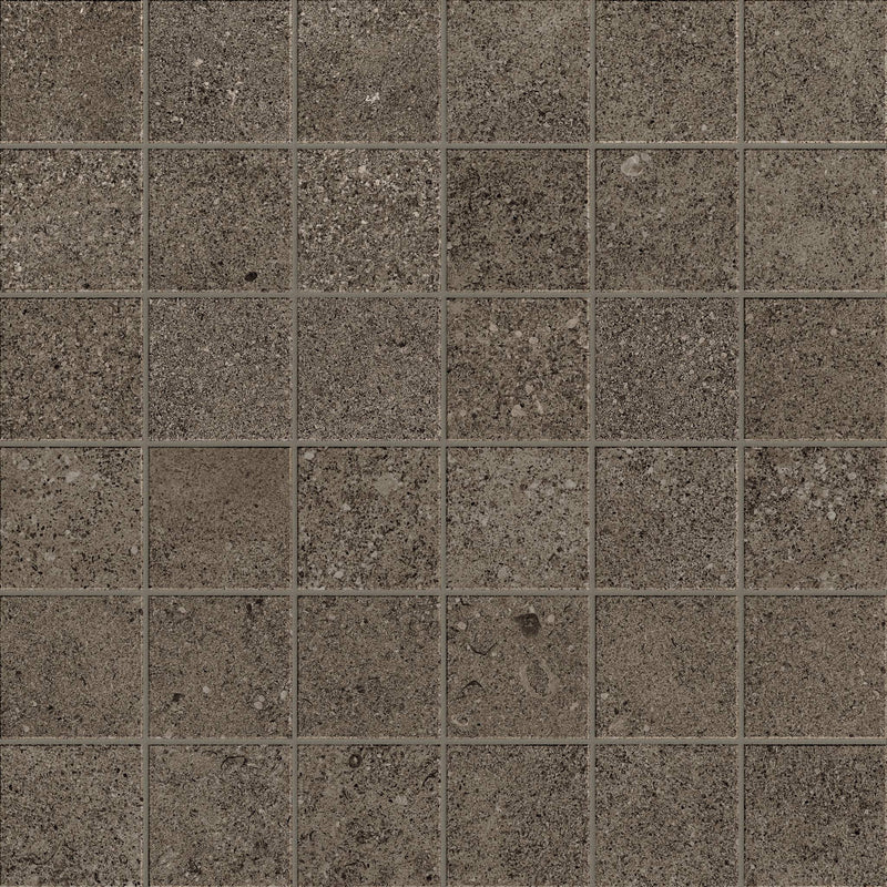 Infinity Earth Mosaic A Stone Look Porcelain Mosaics 12x12 by landmarkceramics