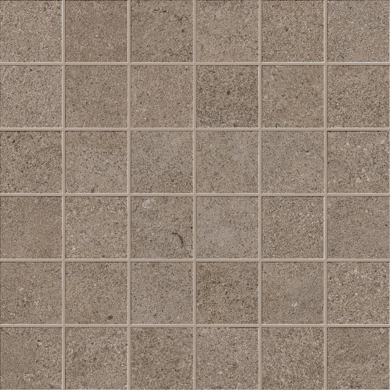 Infinity Space Mosaic A Stone Look Porcelain Mosaics 12x12 by landmarkceramics