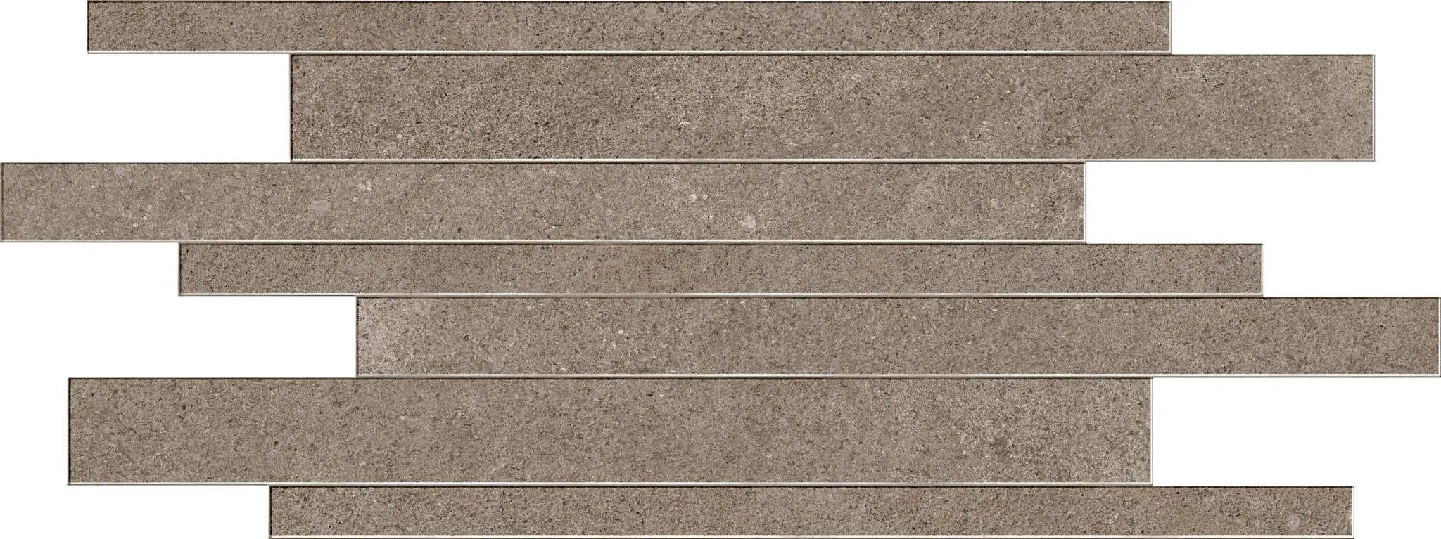 Infinity Space Wall B Stone Look Porcelain Mosaics 12x24 by landmarkceramics