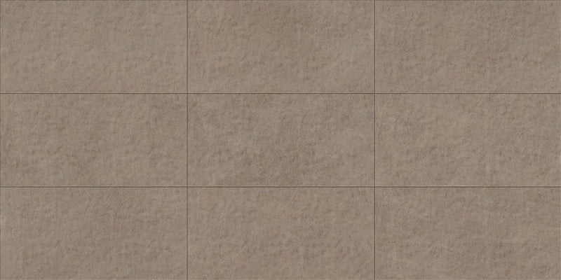 Infinity Space Cove Base Stone Look Porcelain 6x12 by landmarkceramics