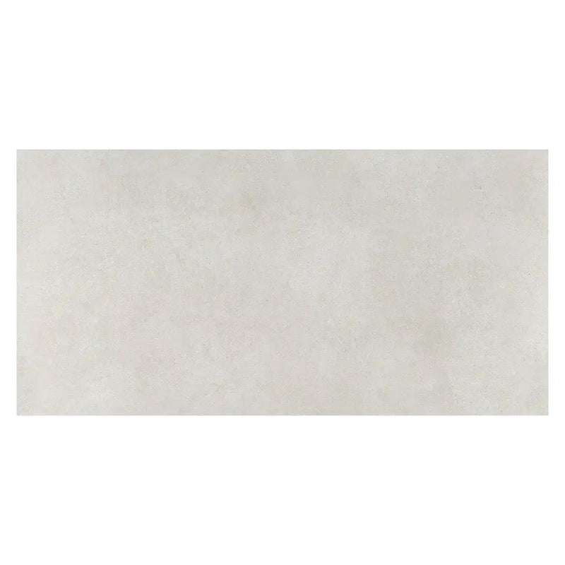 Infinity White Porcelain Tiles 12x24 by Stonetiledepot