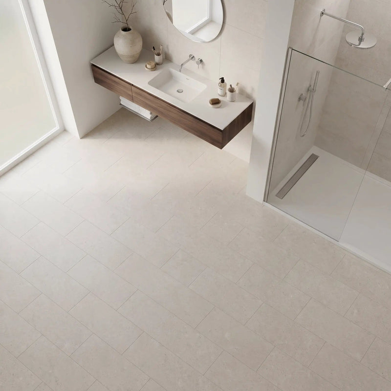 Infinity White Porcelain Tiles 12x24, photo 3 of 3