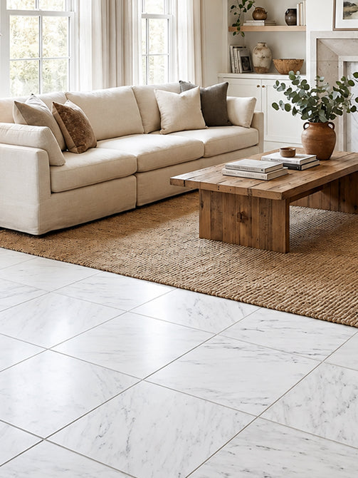 Carrara Floor Living Room