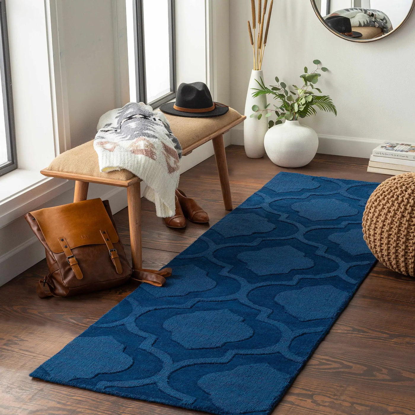 Institute Area Rug - Clearance by Boutique Rugs