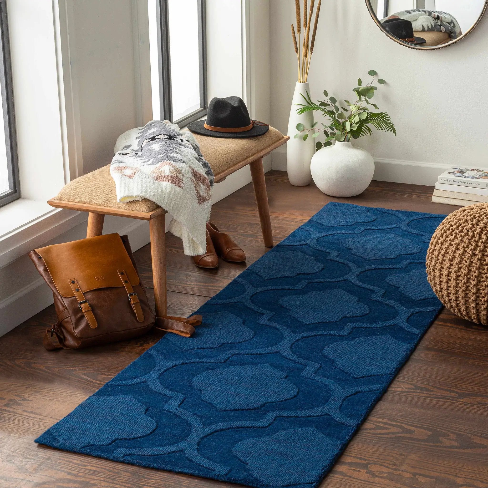 Institute Area Rug - Clearance by Boutique Rugs