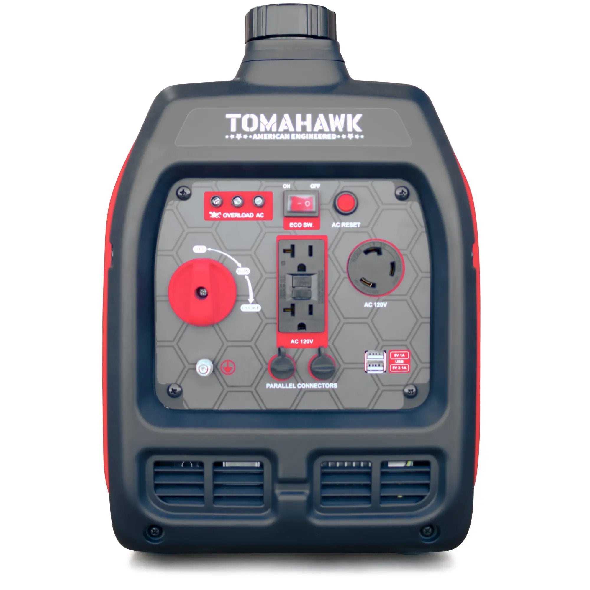 3000 Watt Inverter Generator Super Quiet Portable Gas Power Professional Use by Tomahawk Power