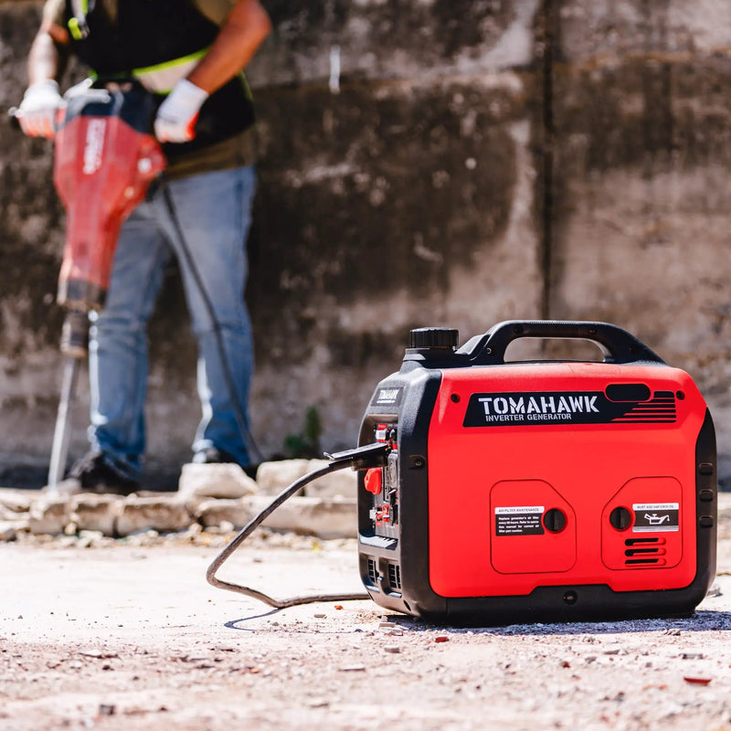 3000 Watt Inverter Generator Super Quiet Portable Gas Power Professional Use by Tomahawk Power